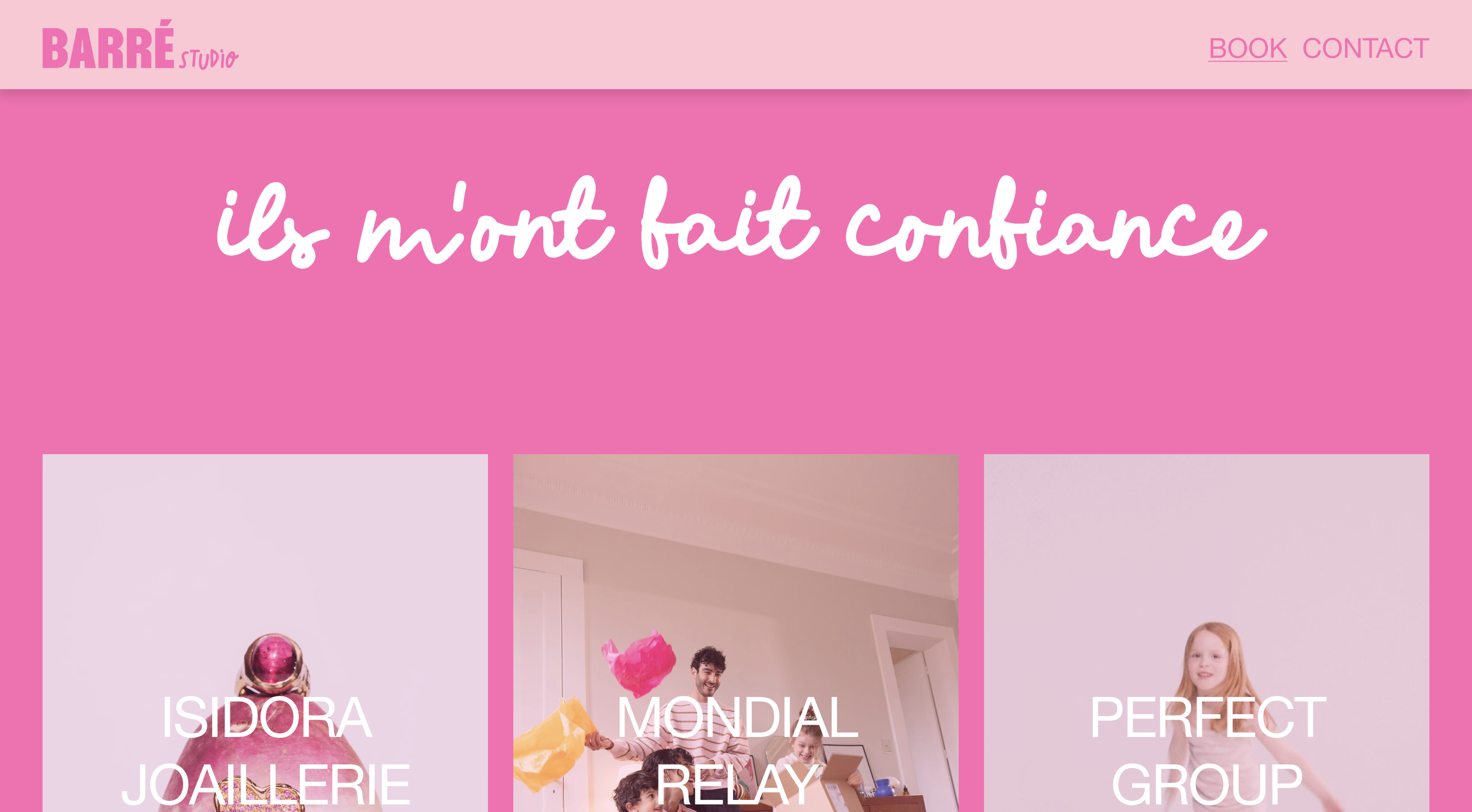 Ancien site — page Home Book V0
