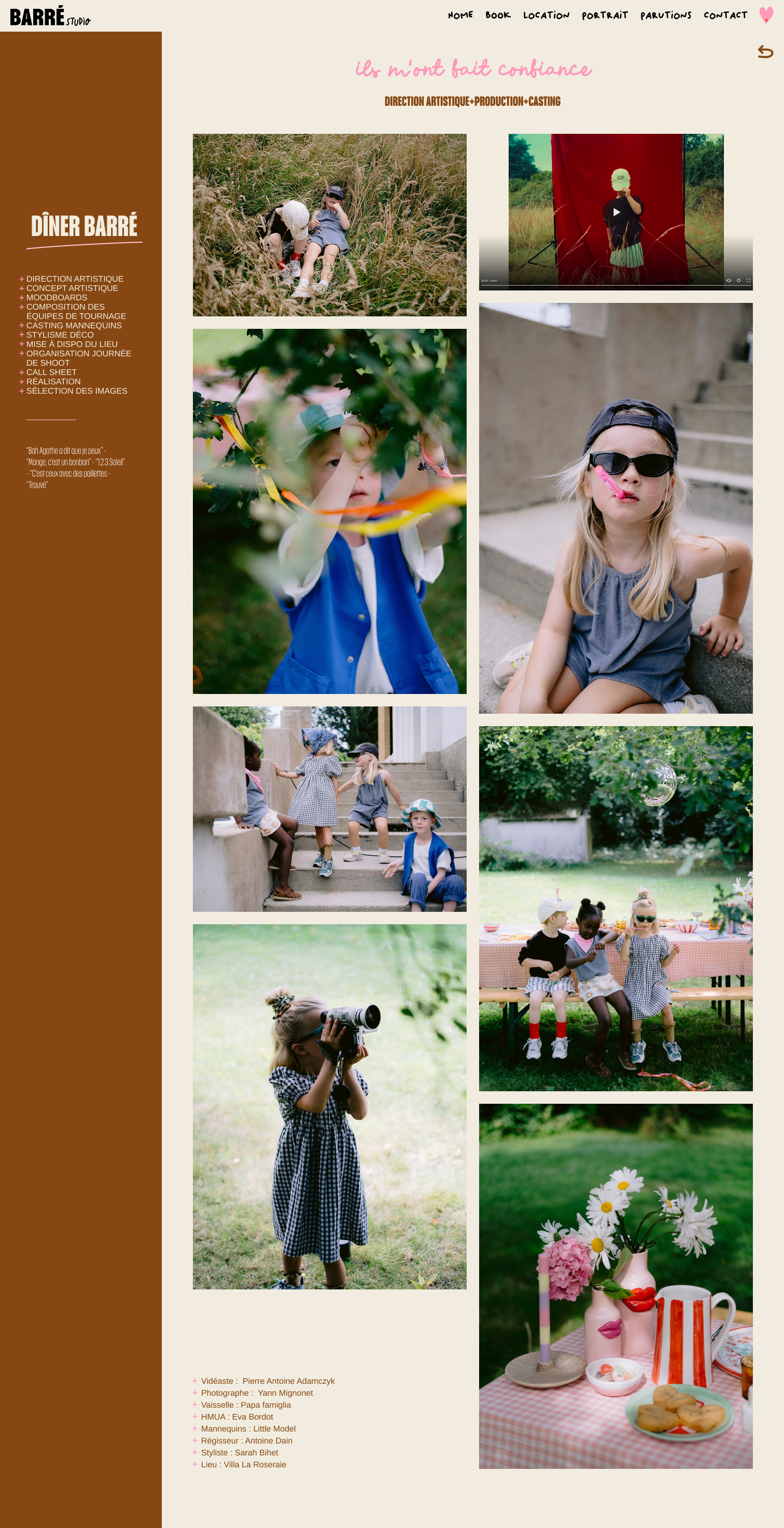 Barré Studio — project thumbnail